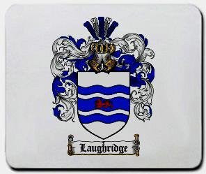 Laughridge coat of arms mouse pad