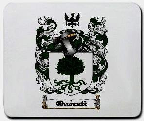 Onorati coat of arms mouse pad