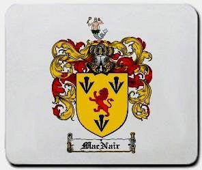 Macnair coat of arms mouse pad