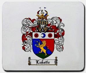 Luketic coat of arms mouse pad
