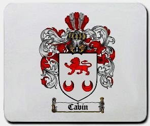 Cavin coat of arms mouse pad