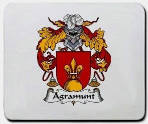 Agramunt coat of arms mouse pad