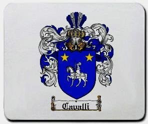 Cavalli coat of arms mouse pad