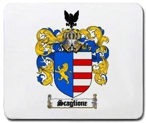 Scaglione coat of arms mouse pad