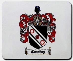 Conaboy coat of arms mouse pad
