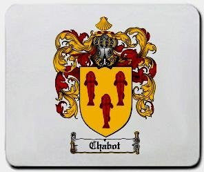 Chabot coat of arms mouse pad