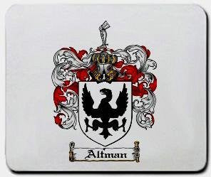 Altman coat of arms mouse pad