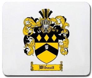 Wibault coat of arms mouse pad