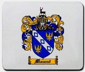 Maund coat of arms mouse pad