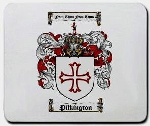 Pilkington coat of arms mouse pad