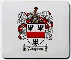 Alingham coat of arms mouse pad