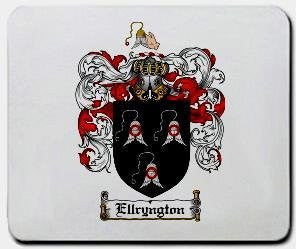 Ellryngton coat of arms mouse pad