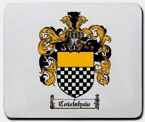 Cowlshaw coat of arms mouse pad