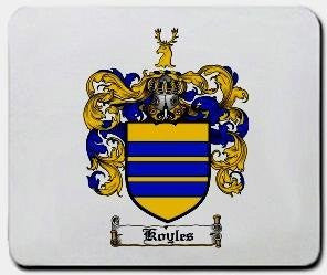 Koyles coat of arms mouse pad