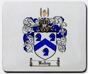 Kellog coat of arms mouse pad
