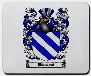 Bianconi coat of arms mouse pad