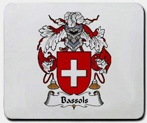 Bassols coat of arms mouse pad