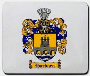 Ibarburu coat of arms mouse pad