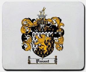 Penant coat of arms mouse pad