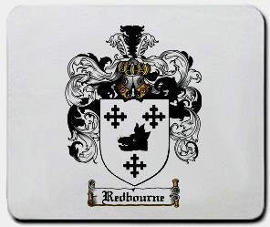 Redbourne coat of arms mouse pad