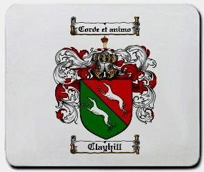 Clayhill coat of arms mouse pad