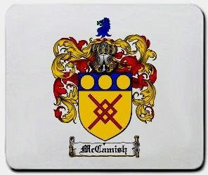 Mccamish coat of arms mouse pad
