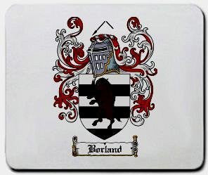 Borland coat of arms mouse pad