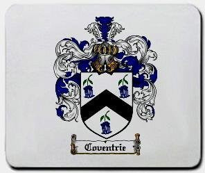 Coventrie coat of arms mouse pad
