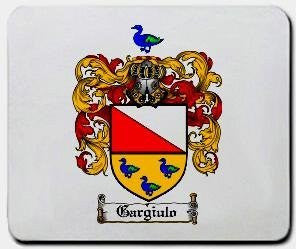 Gargiulo coat of arms mouse pad