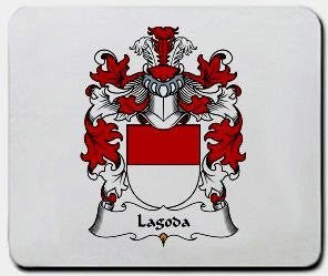 Lagoda coat of arms mouse pad
