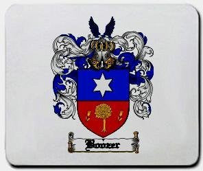 Boozer coat of arms mouse pad