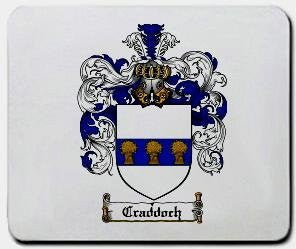 Craddoch coat of arms mouse pad