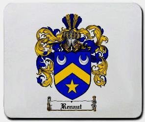 Renaut coat of arms mouse pad