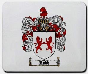 Lobb coat of arms mouse pad