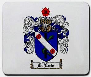 Di-lulo coat of arms mouse pad