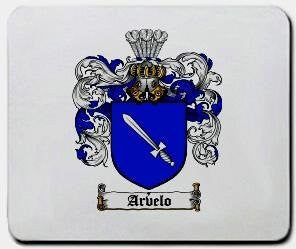Arvelo coat of arms mouse pad