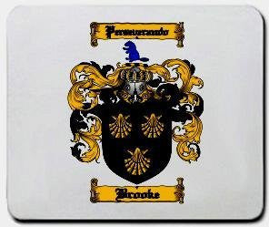 Brooke coat of arms mouse pad