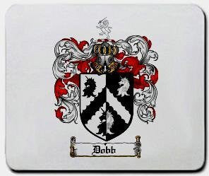 Dobb coat of arms mouse pad