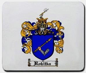 Rokitka coat of arms mouse pad