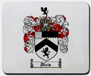 Divis coat of arms mouse pad