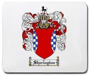 Sherington coat of arms mouse pad