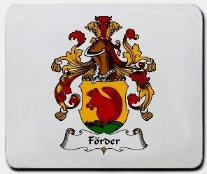 Forder coat of arms mouse pad