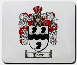 Paape coat of arms mouse pad
