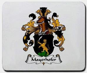 Mayerhofer coat of arms mouse pad