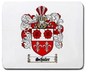 Schuler coat of arms mouse pad