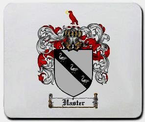 Haster coat of arms mouse pad
