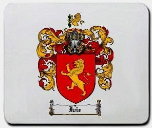 Ivie coat of arms mouse pad