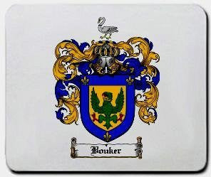 Bouker coat of arms mouse pad