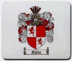 Gaeta coat of arms mouse pad