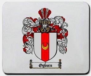 Ogburn coat of arms mouse pad